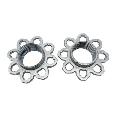 Präzisionsgefertigte duktile Gusseisen-Sondergerüstmutter für stabile Gerüststrukturen