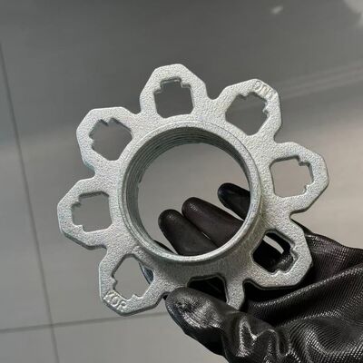 Präzisionsgefertigte duktile Gusseisen-Sondergerüstmutter für stabile Gerüststrukturen