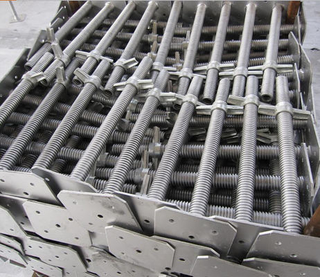 Verzinkte Universal-StützenThrew Gerüst-Fußplatte