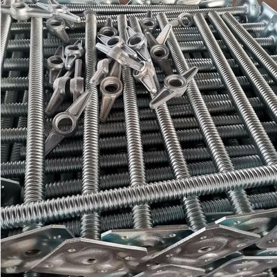 Verzinkte Universal-StützenThrew Gerüst-Fußplatte